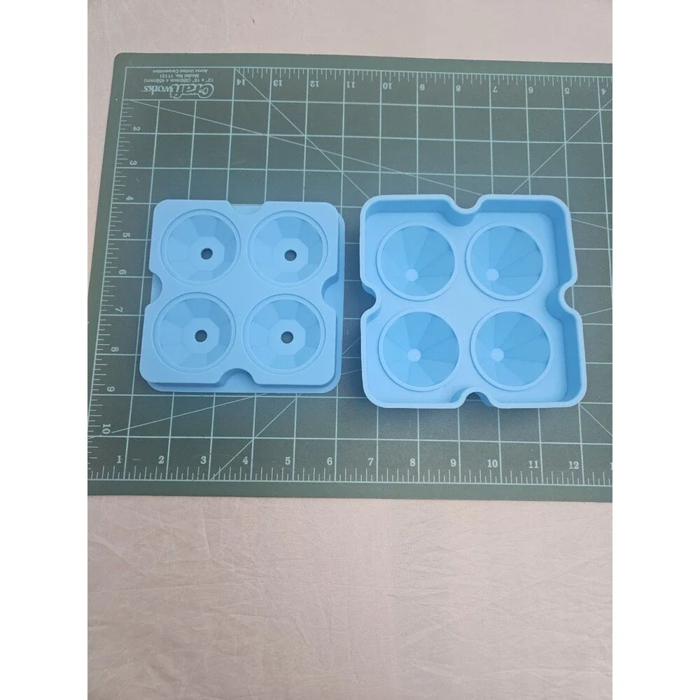 Silicone Ice Cube Diamond Shape Ice Tray